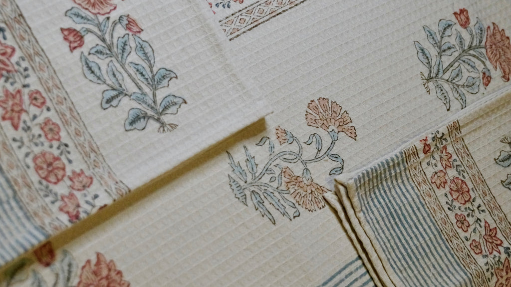 Pretty Peony Bath Towel Set