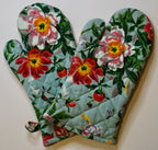 Blossom Bake Oven Mitts
