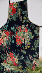 Midnight Roses Apron