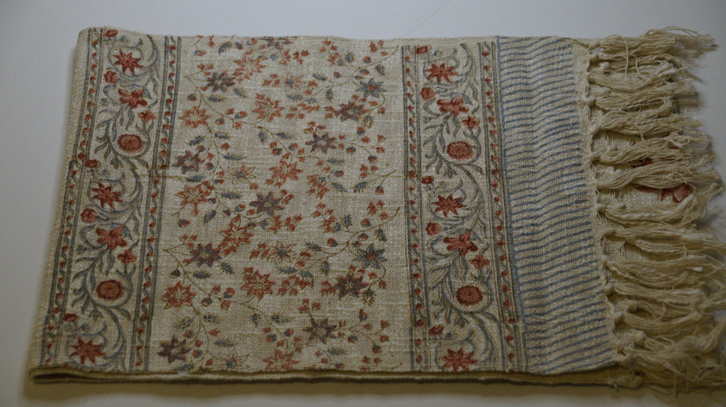 Peach Blossom Table Runner
