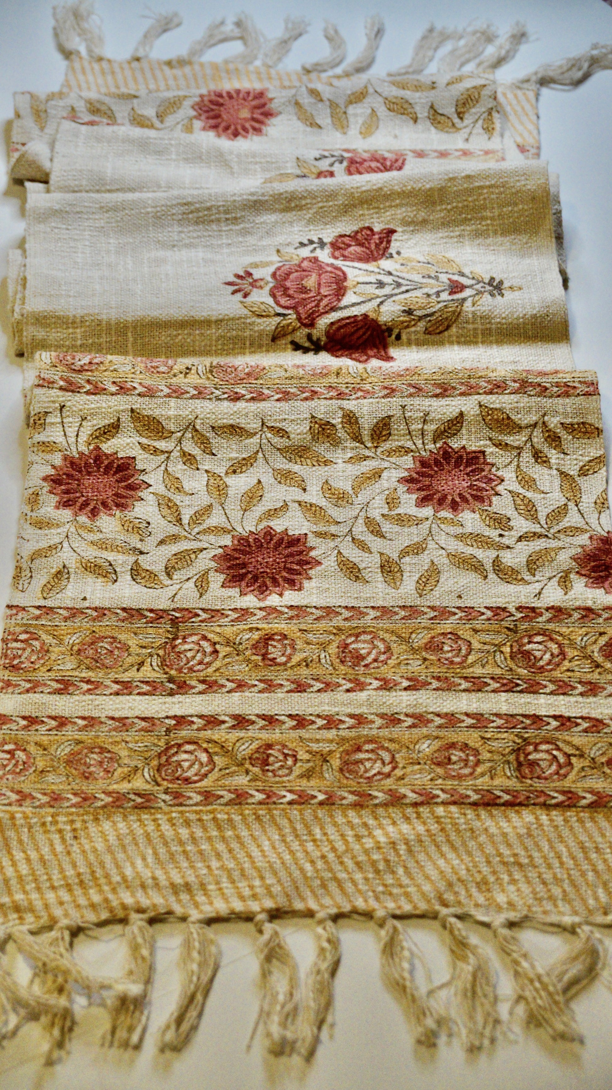 Vintage Florals Table Runner