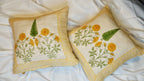 Marigold Mirth Throw Pillow Cover, Set of 2