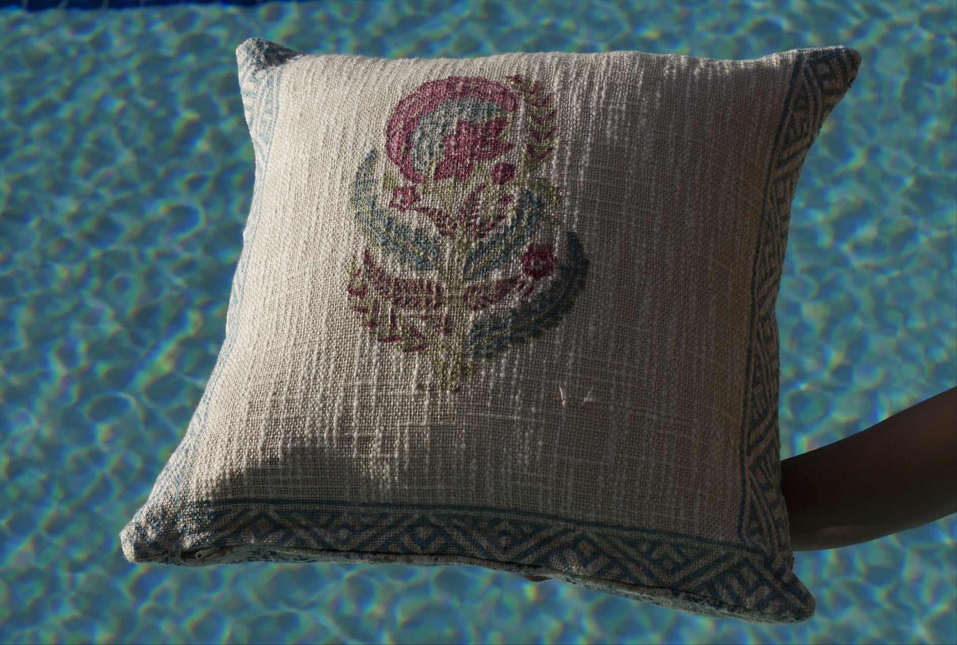 Peony Romance Throw Pillow Cover
