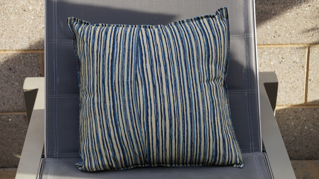 Ajrakh Grenada Throw Pillow Cover