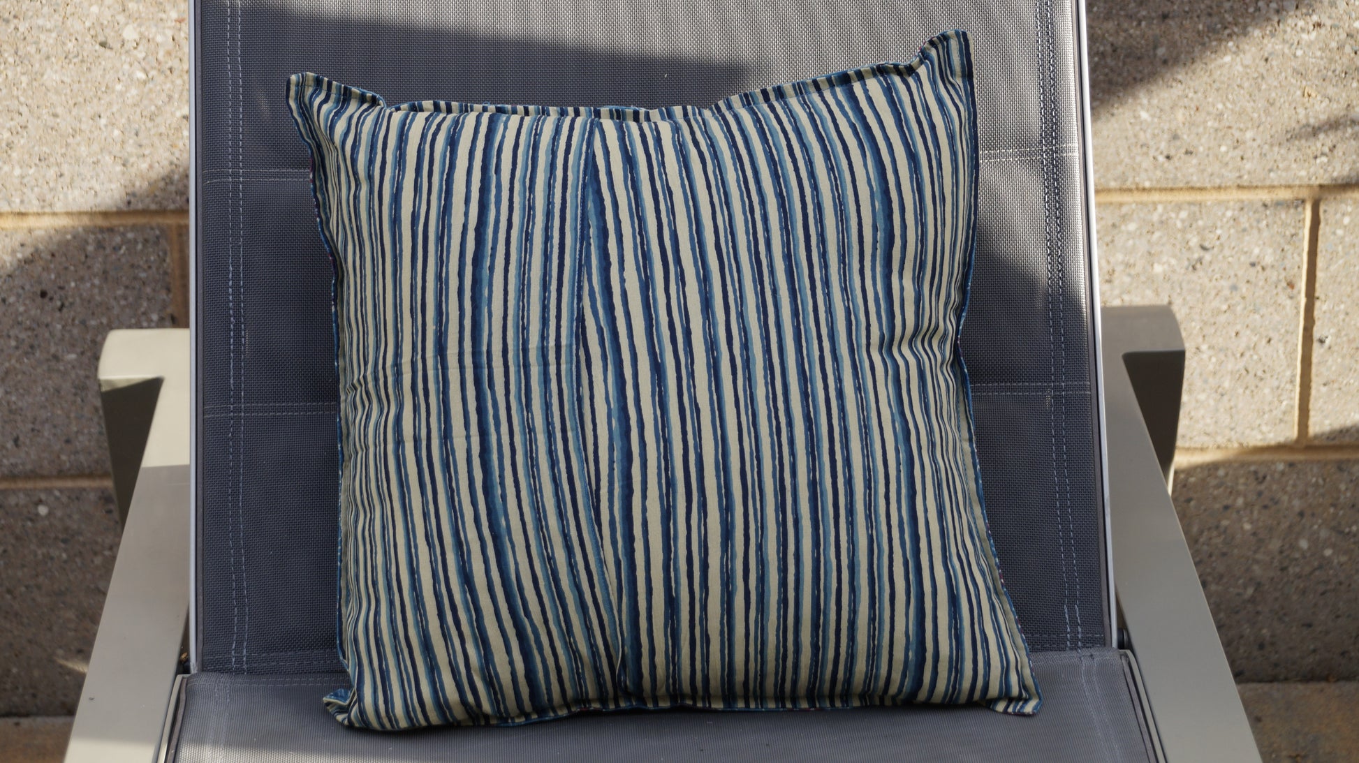 Ajrakh Grenada Throw Pillow Cover