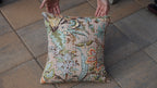 Kantha Mix Throw Pillow Cover