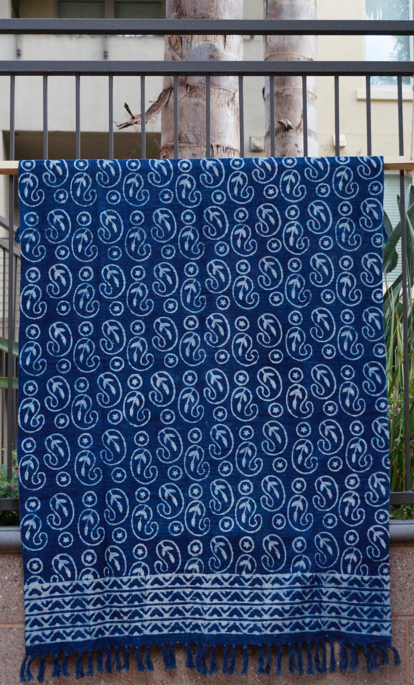 Indigo Dreams Throw Blanket
