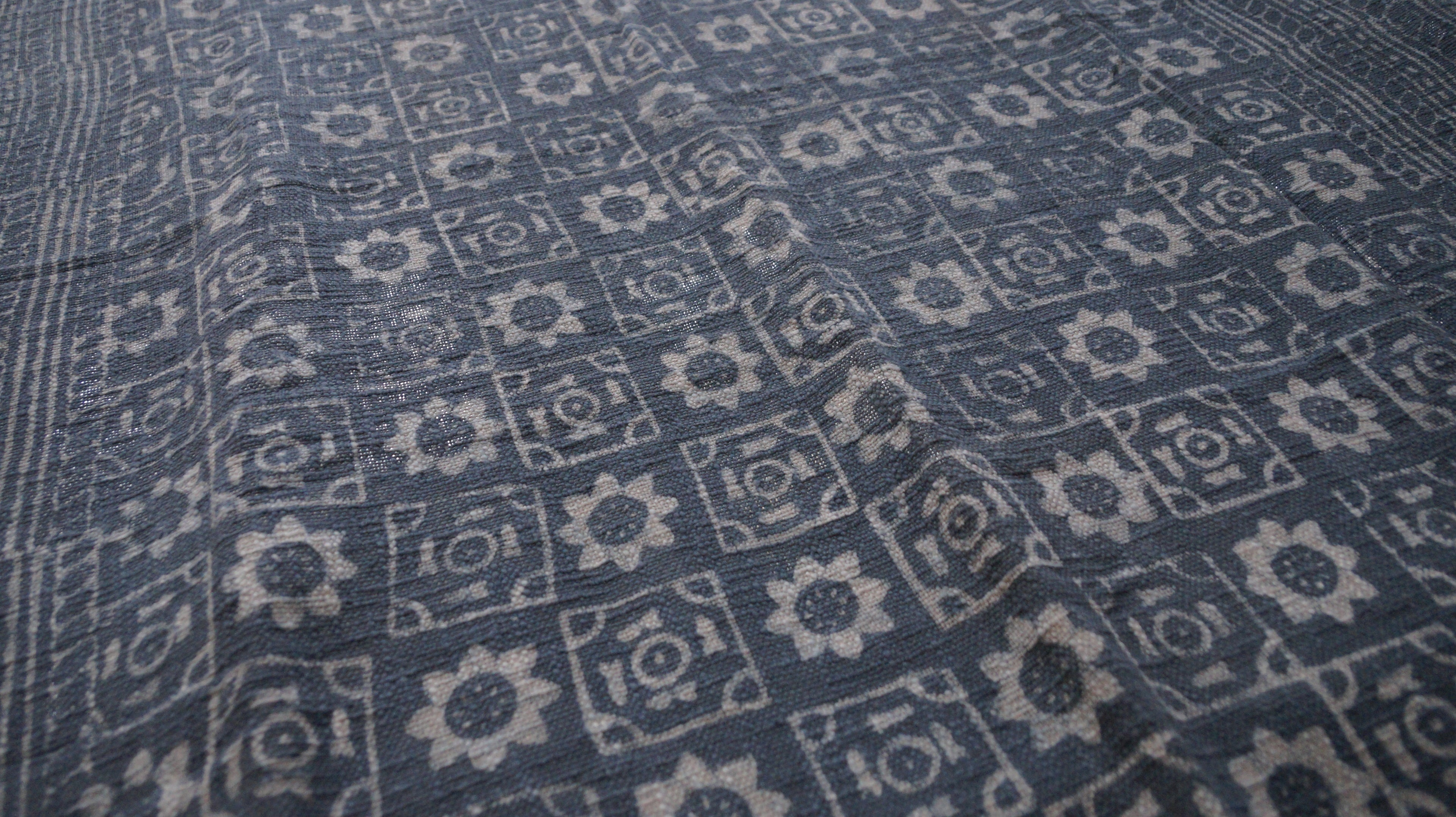 Geometric Garden Throw Blanket