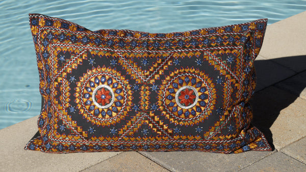 Dark Allure Accent Throw Pillow Cover