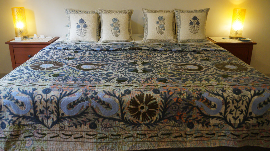 Stitch & Bloom Patchwork Quilt