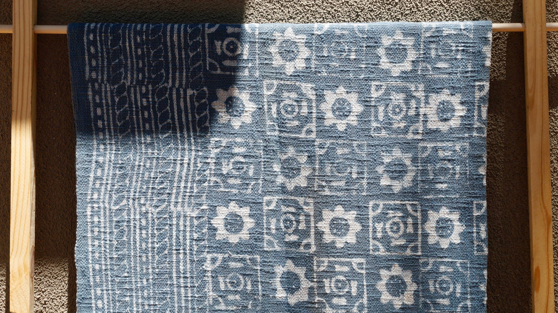 Geometric Garden Throw Blanket