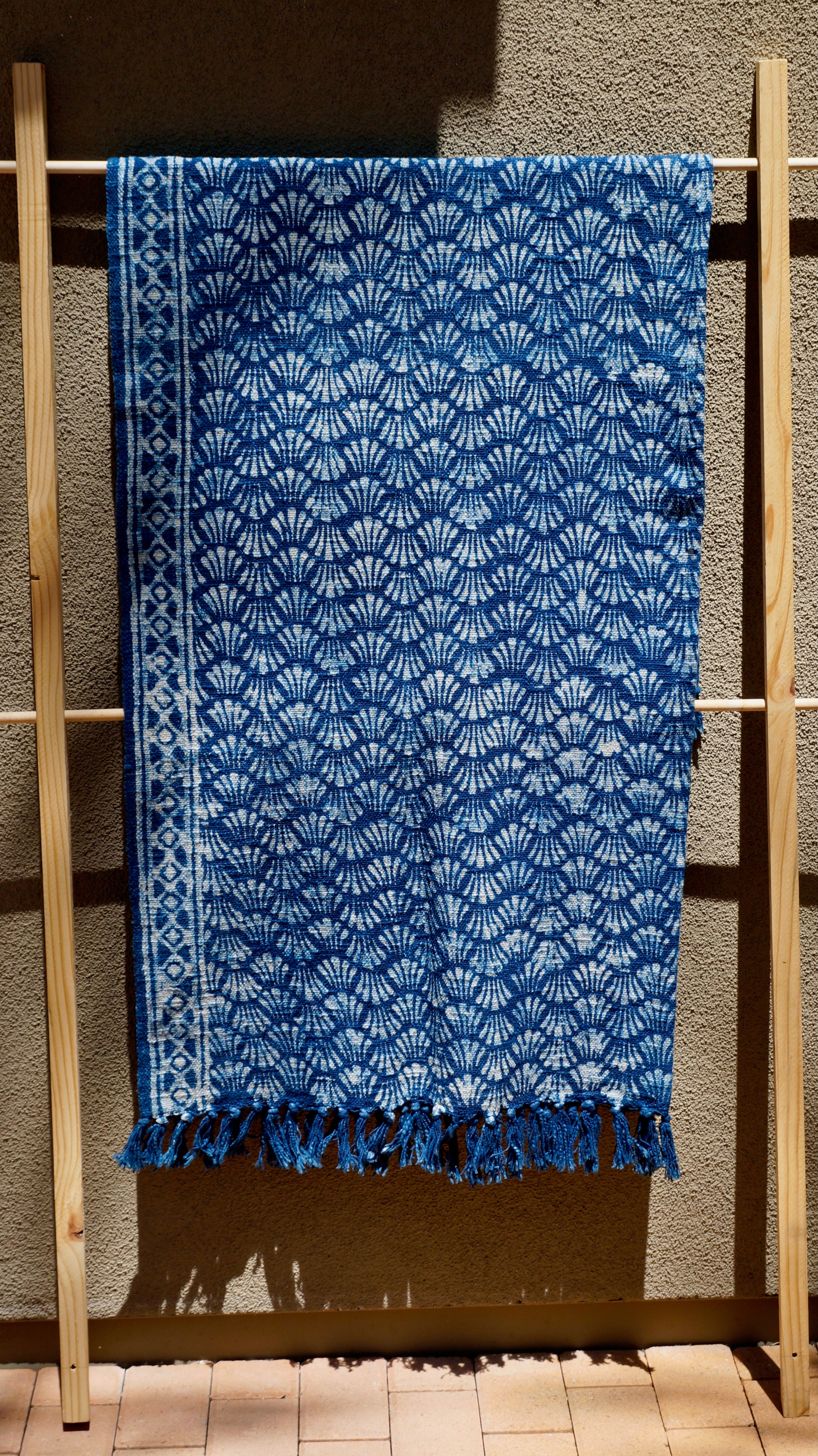 Seashell Symphony Throw Blanket