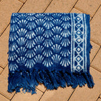 Seashell Symphony Throw Blanket
