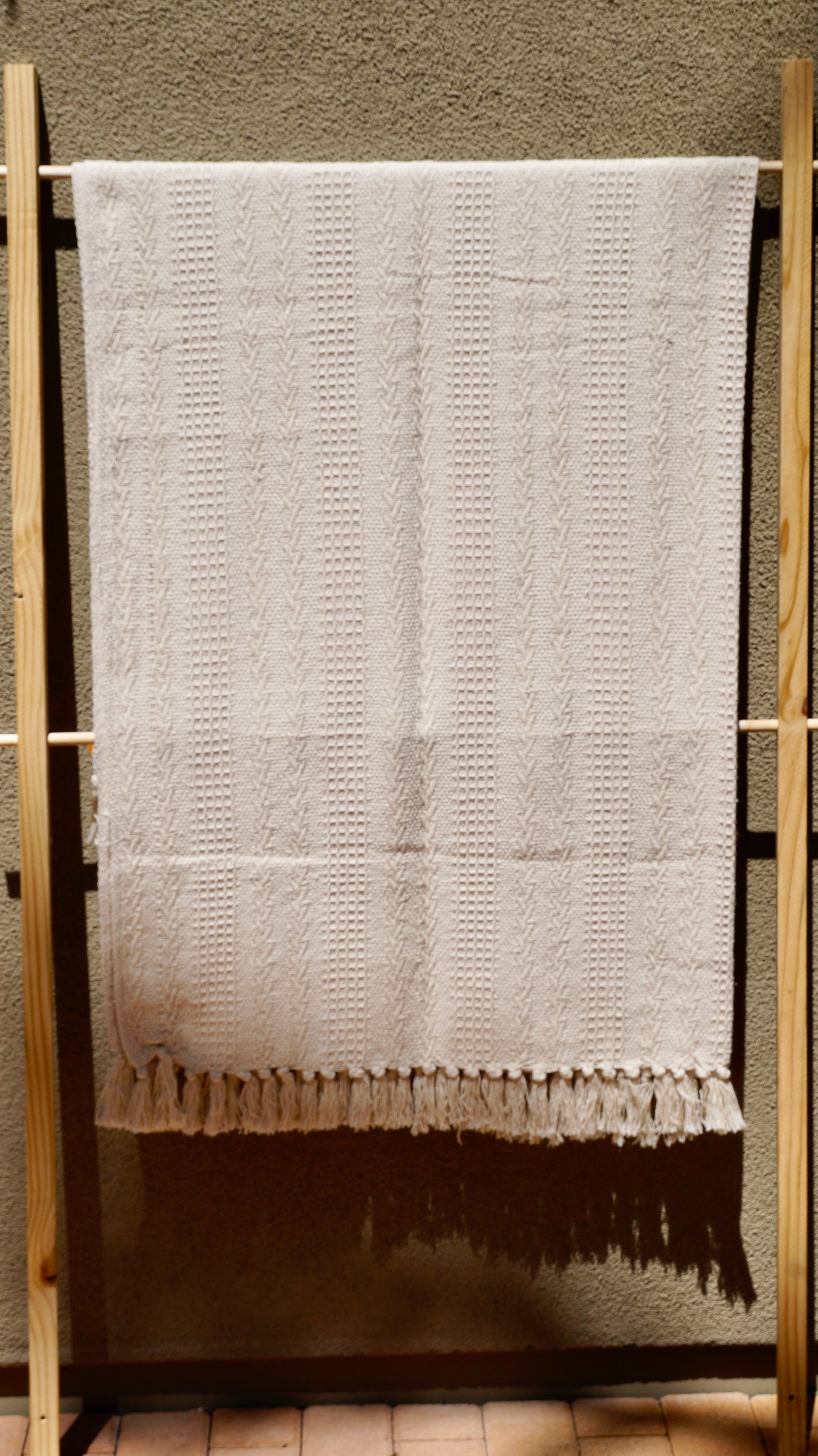 Ivory Nest Throw Blanket