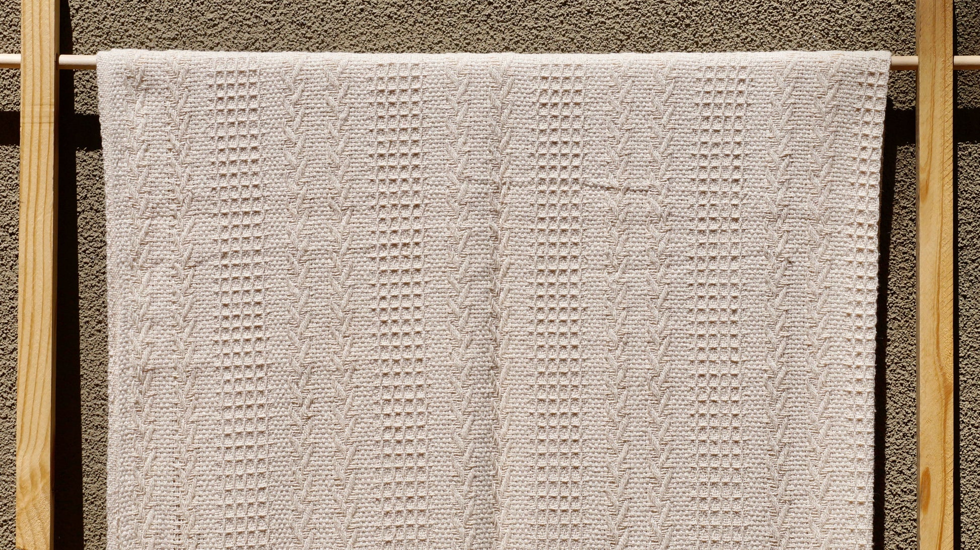 Ivory Nest Throw Blanket