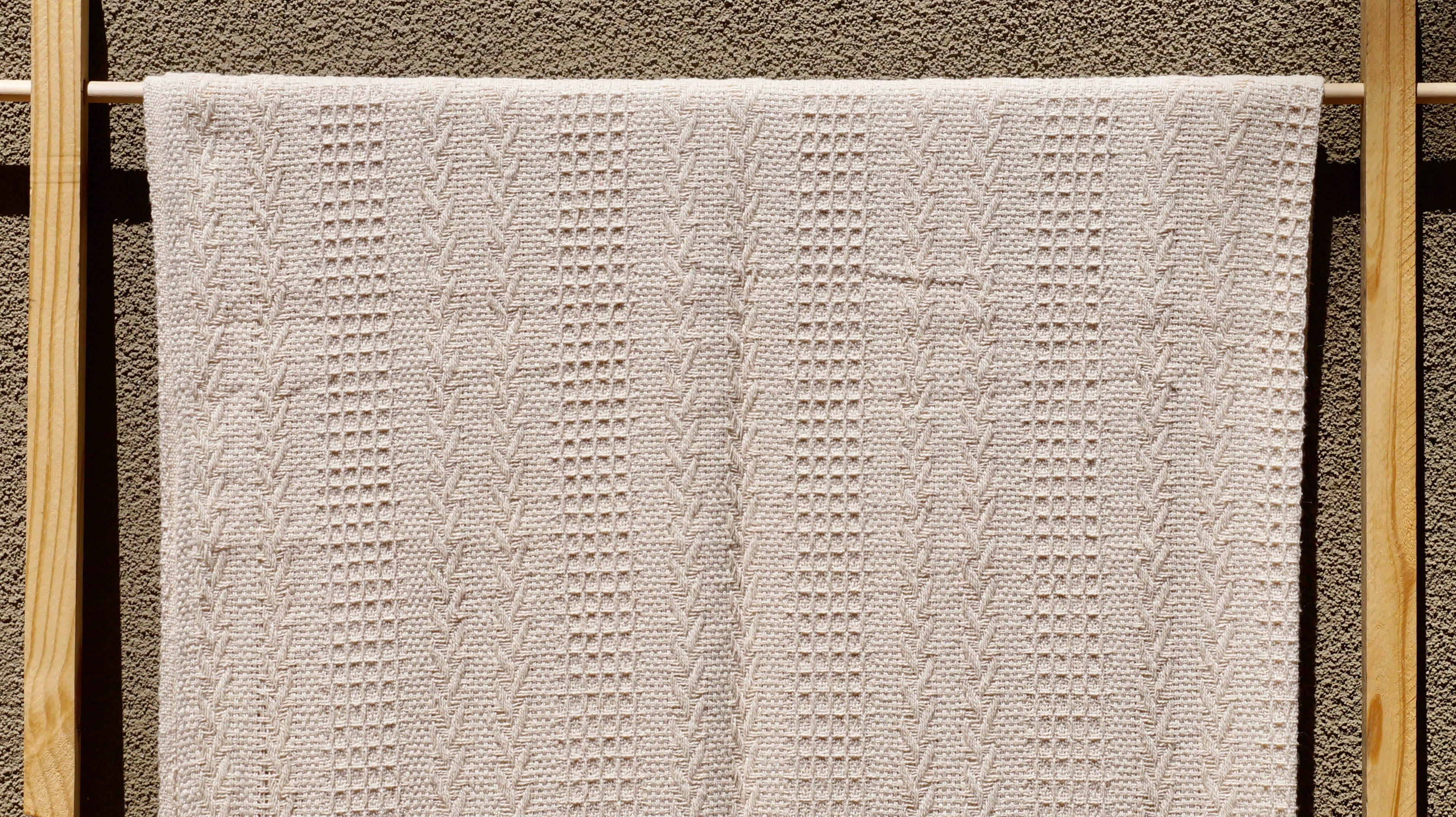 Ivory Nest Throw Blanket