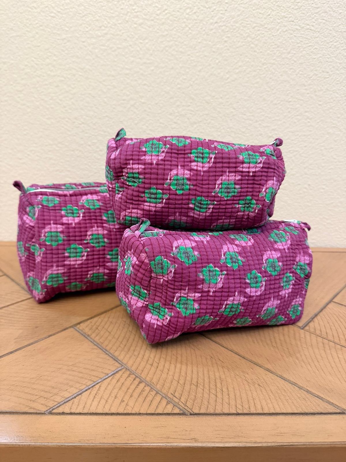 Flirty Fuchsia - Chippa Nested Pouch Set