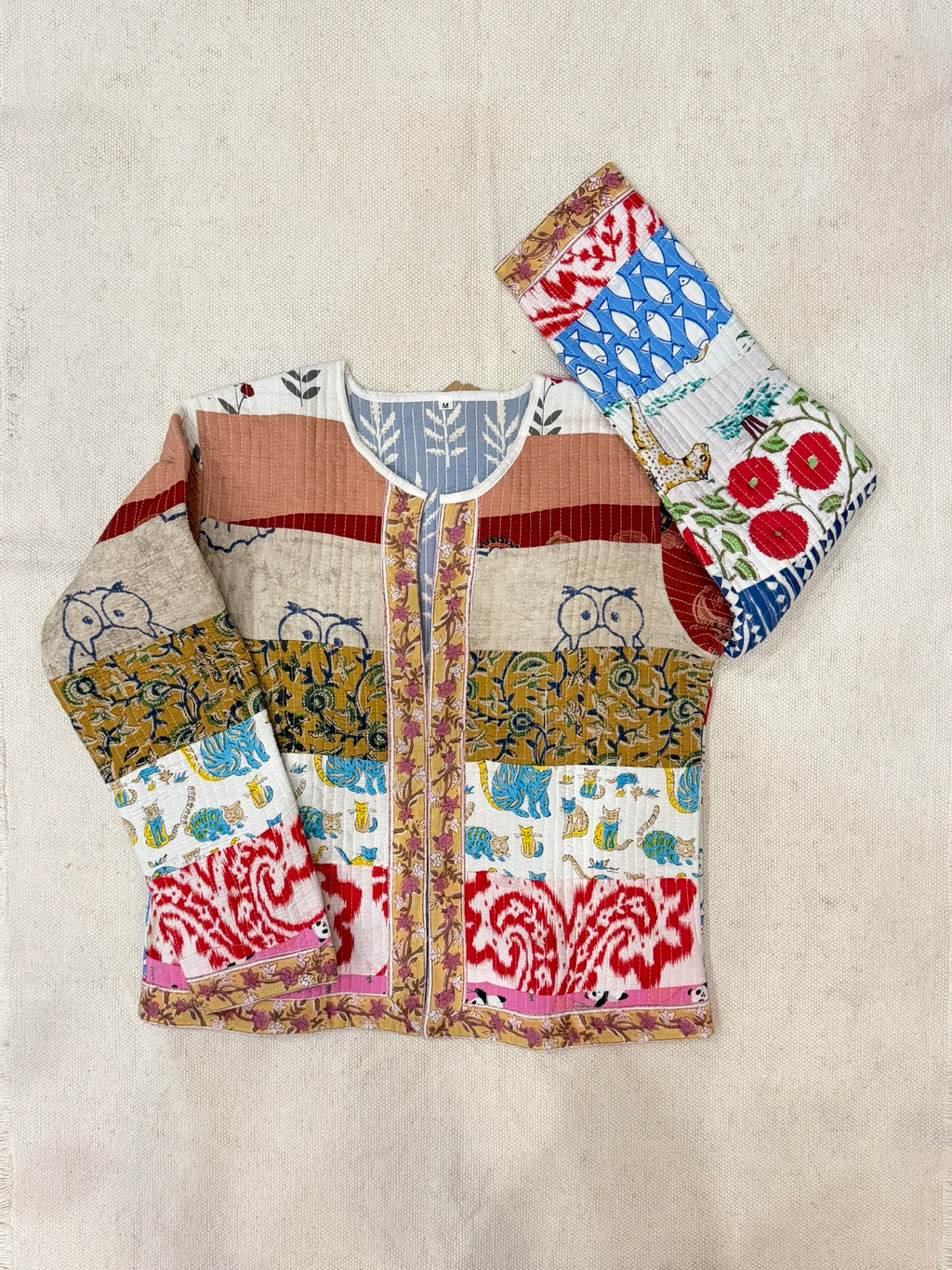 Hoot Parade - Quilted Cotton Jacket