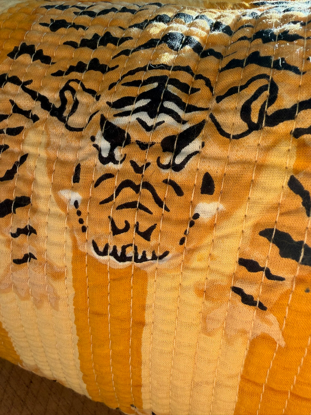 Saffron Stripes - Chippa Nested Pouch Set