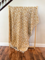 Sharad Ritu - Block Printed Throw Blanket