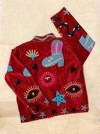 Ruby Rodeo – Suzani Embroidered Jacket