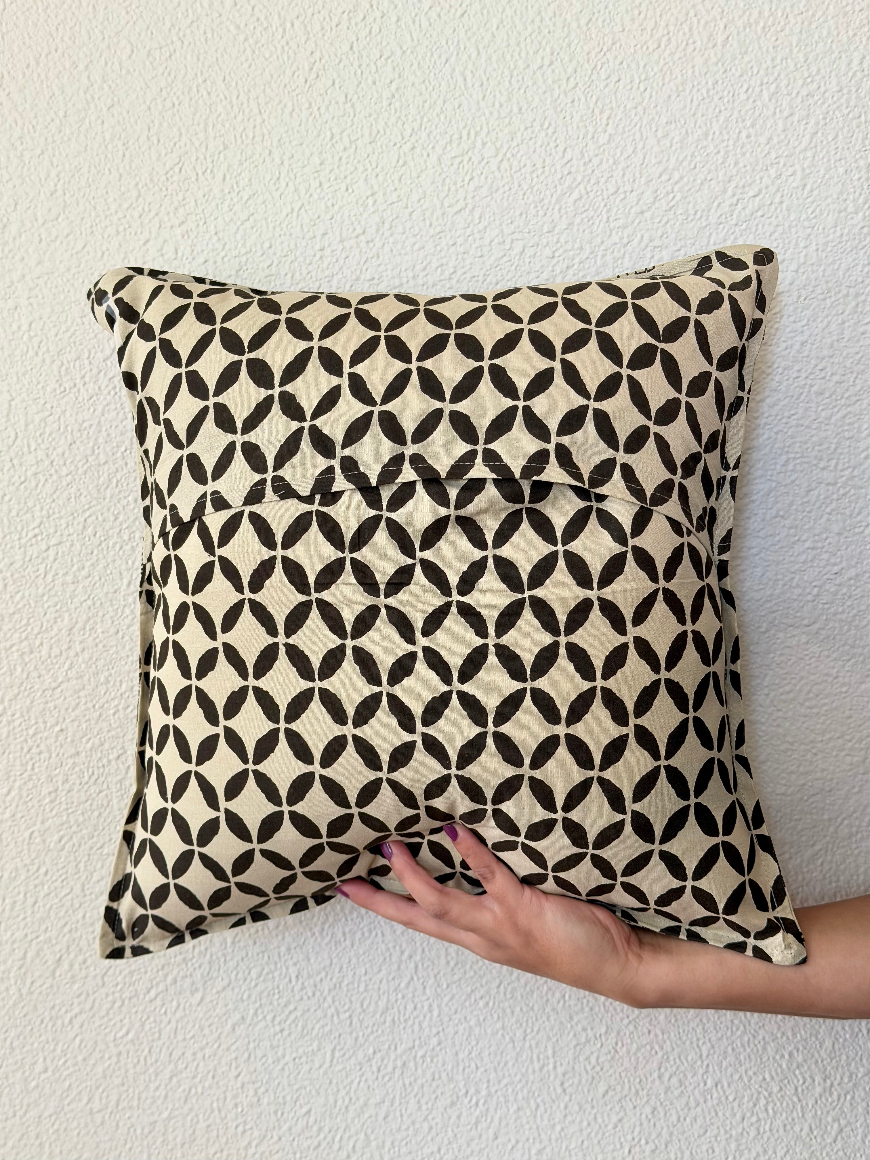 Ink & Linen - Throw Pillow Cover