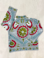 Arctic Pop - Suzani Embroidered Jacket