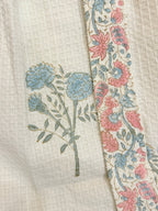 Poise - Block Printed Waffle Cotton Bathrobe