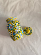 Sunlit Garden - Blue Pottery Jar