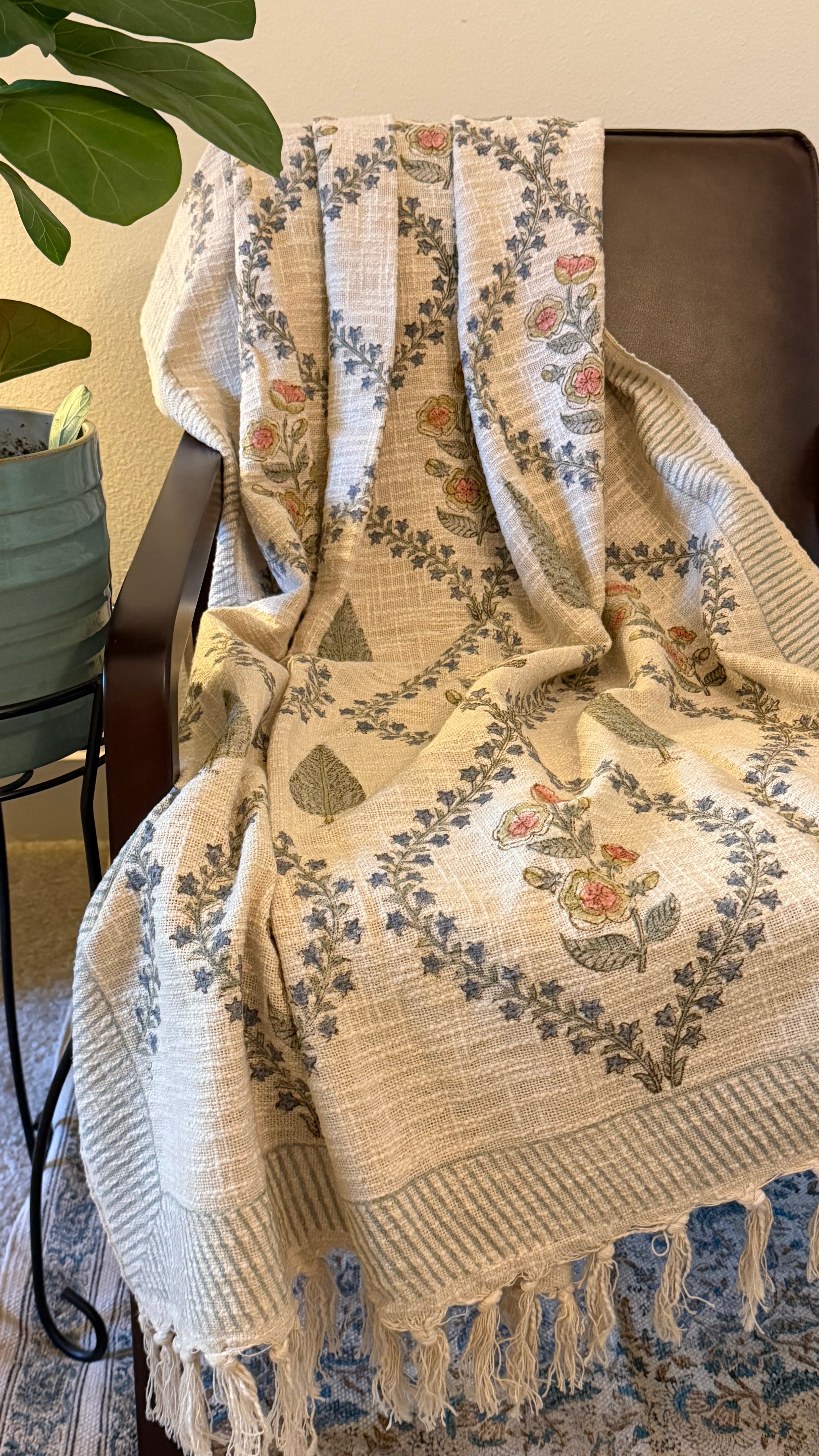 Nilaya Throw Blanket