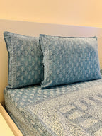 Polki Print Bedsheet Set - DewDropHues