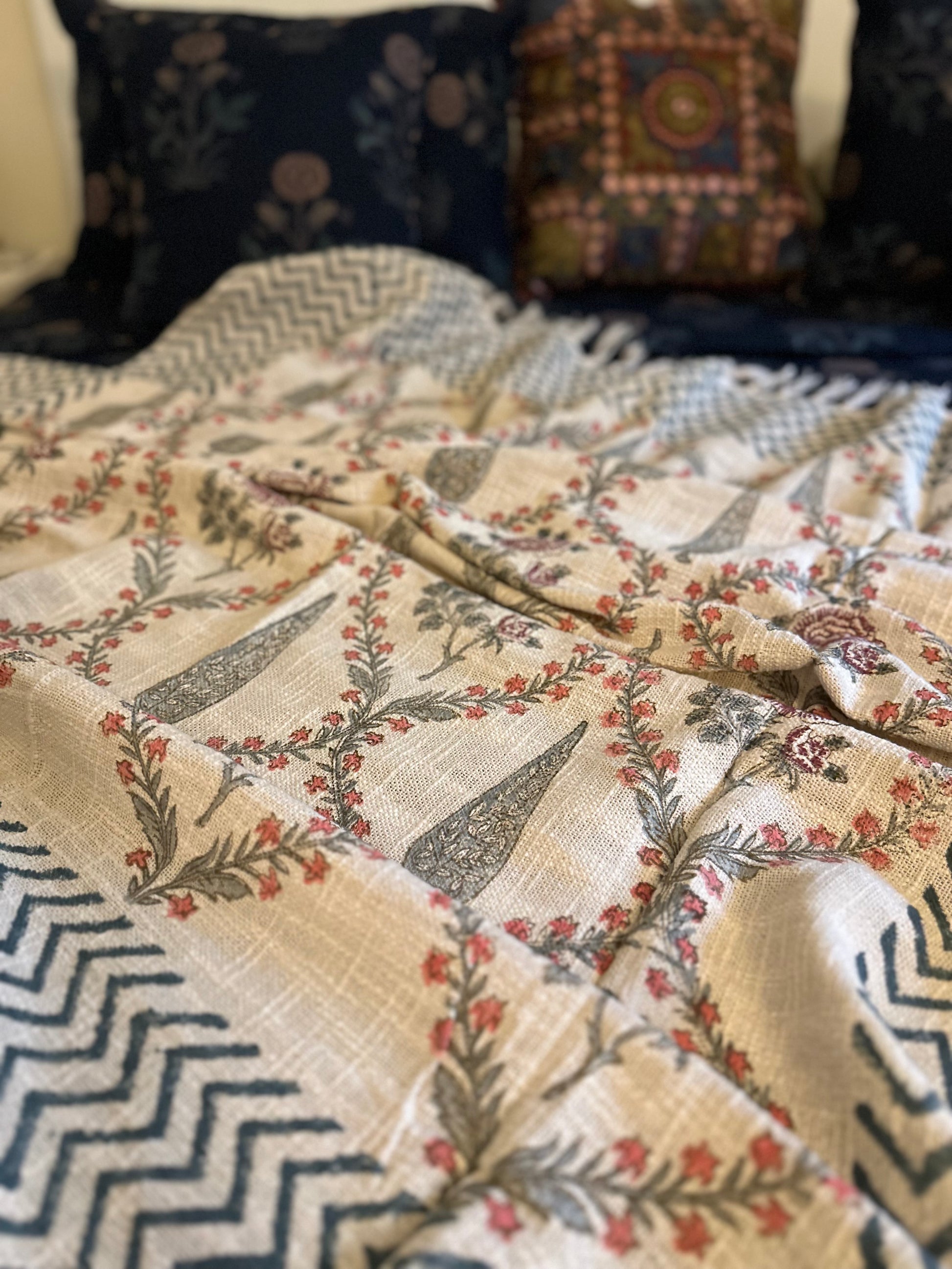 Evergreen Eden Throw Blanket