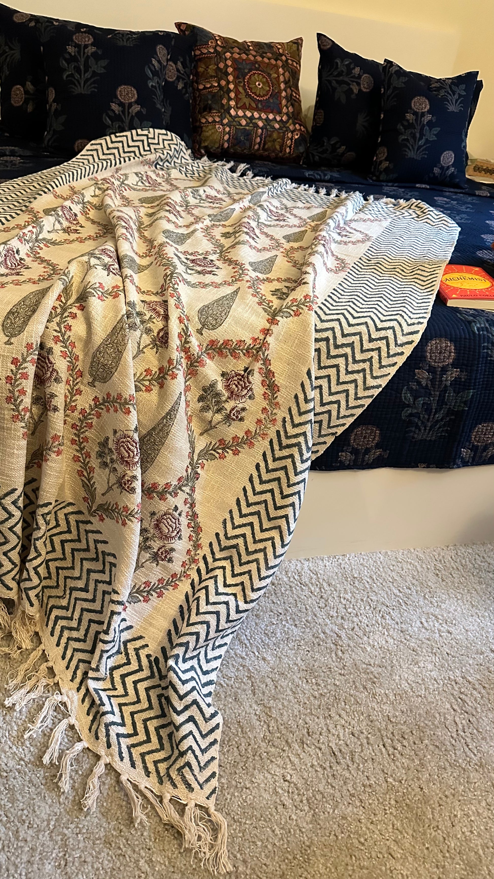 Evergreen Eden Throw Blanket