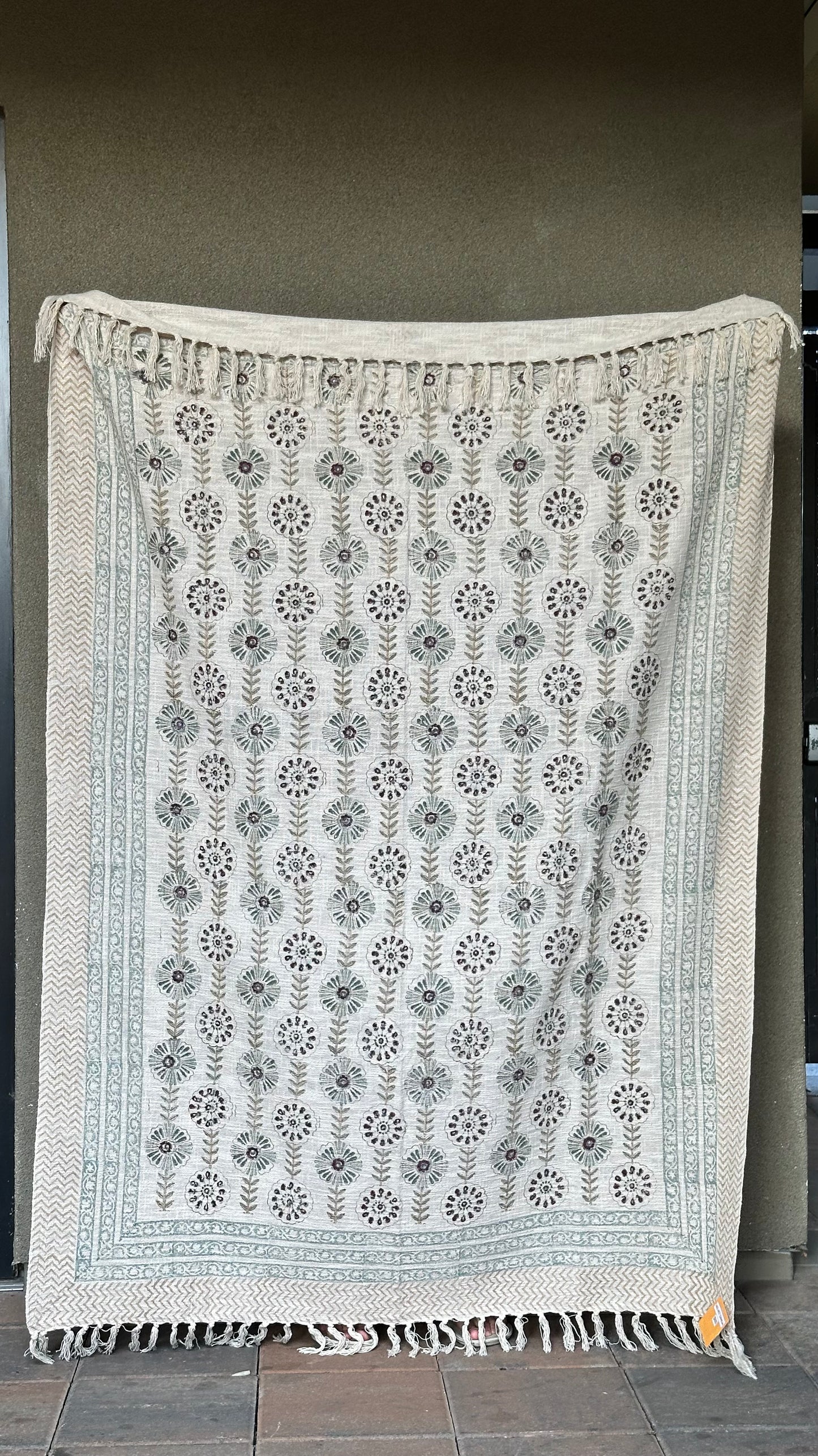 Velvet Dahlia Throw Blanket