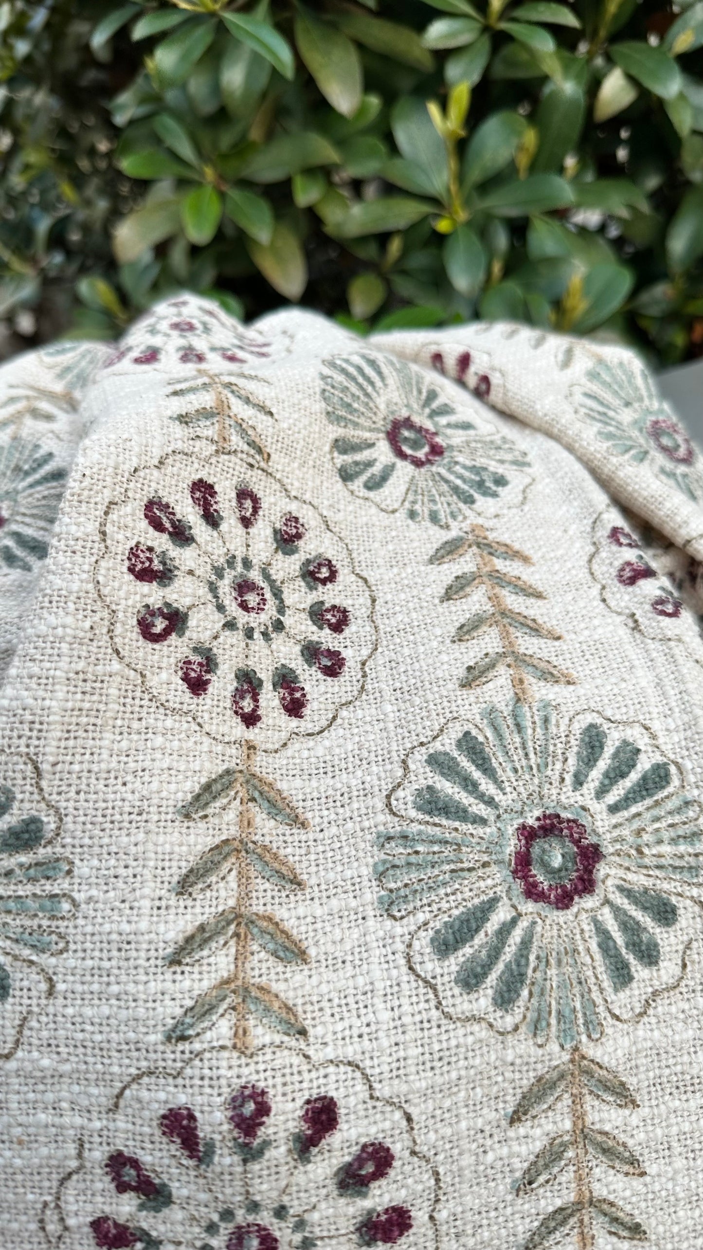 Velvet Dahlia Throw Blanket