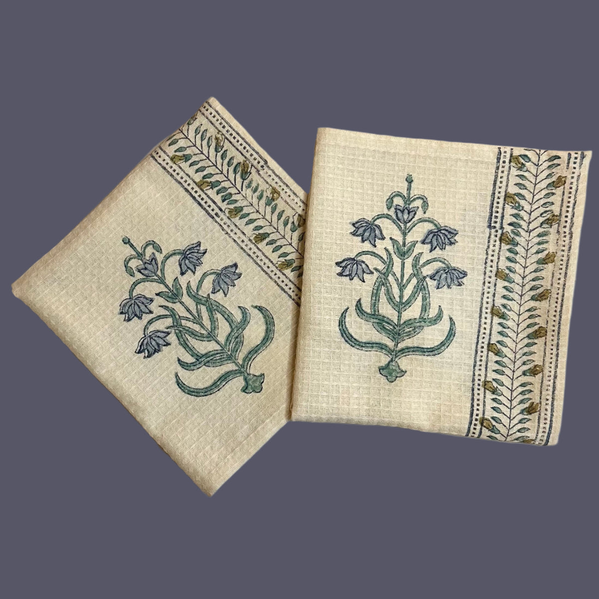 Berry Waffle Kitchen Towel, Set of 2