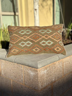 Chic Mud Accent Throw Pillow Cover