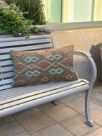 Chic Mud Accent Throw Pillow Cover