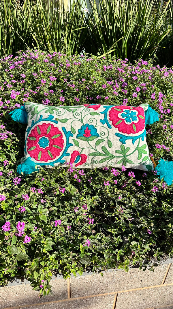 Rangini Flore Accent Throw Pillow Cover