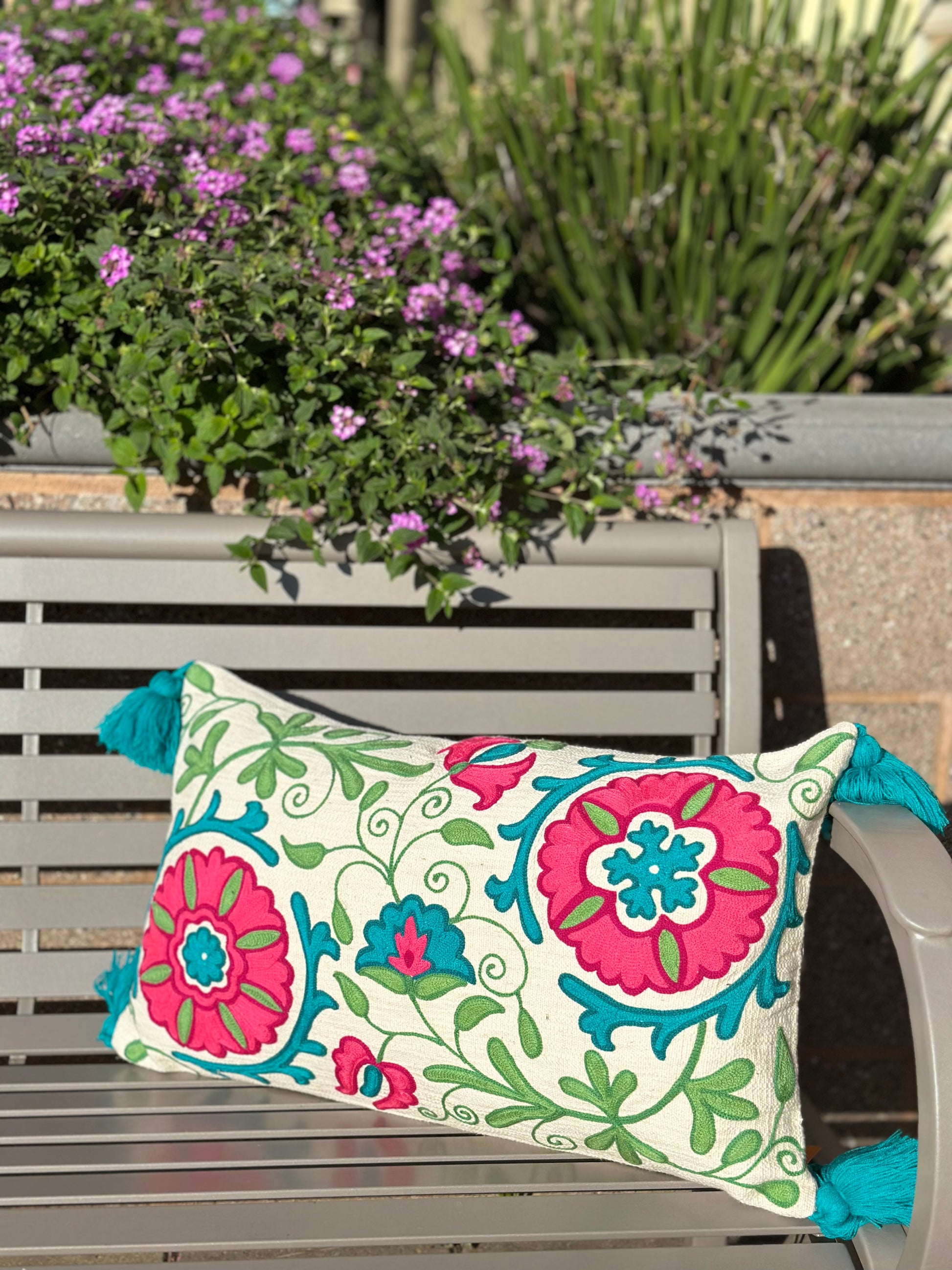 Rangini Flore Accent Throw Pillow Cover