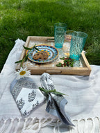 Floral Table Napkins, Set of 2 - DewDropHues