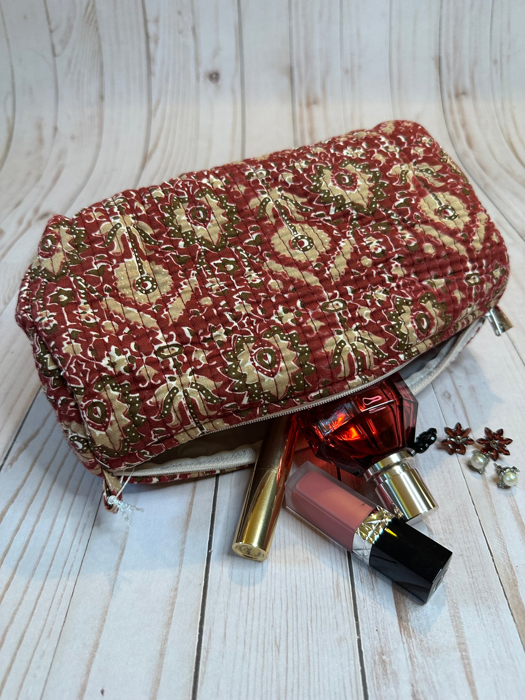 Magic Maroon Nested Pouch