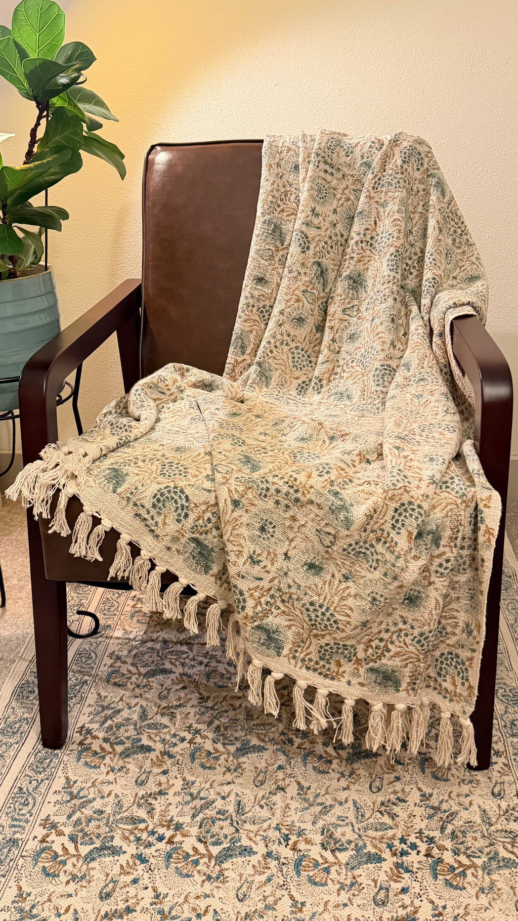 Meadow Muse Throw Blanket