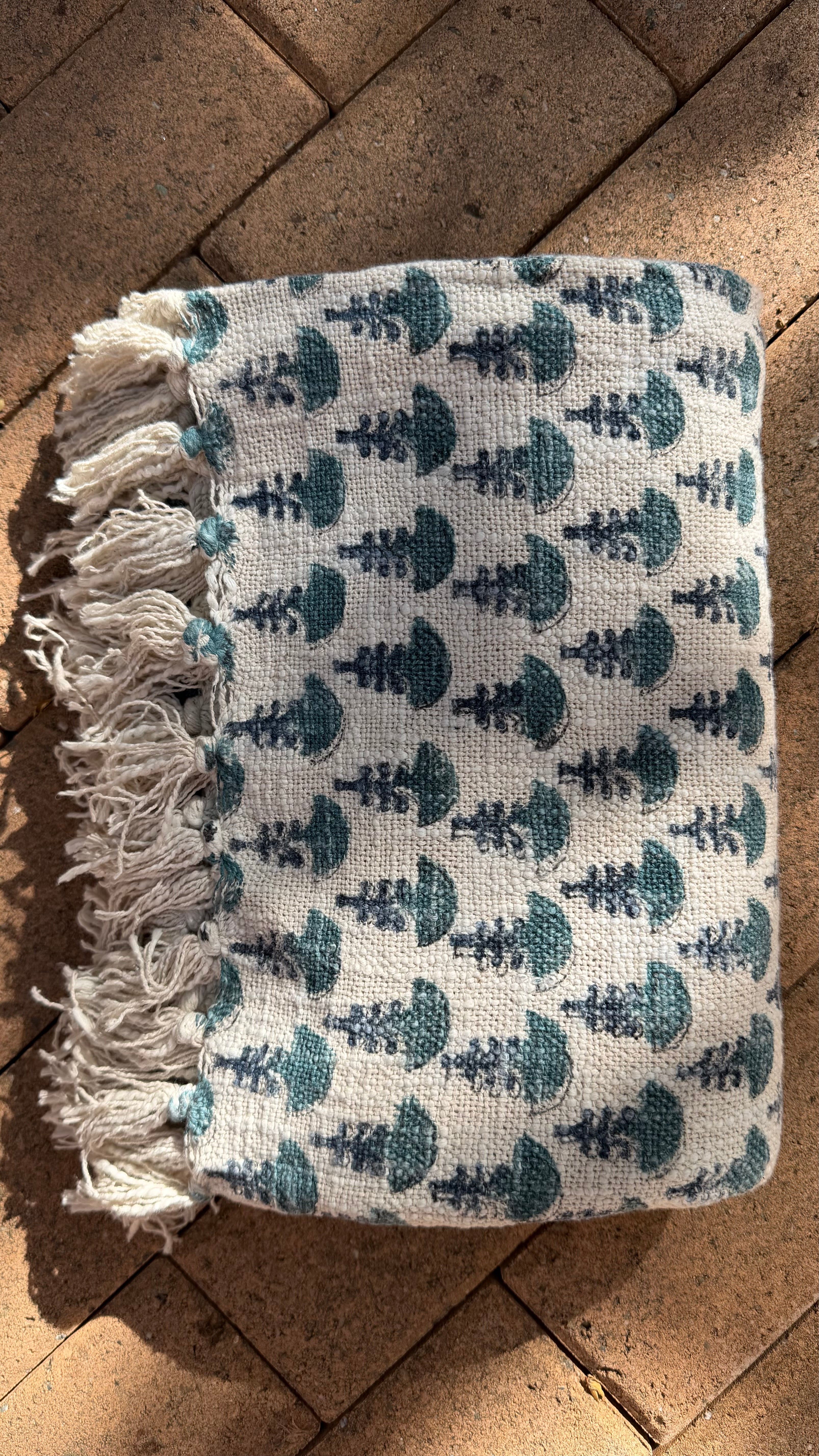 Indigo Grove Throw Blanket