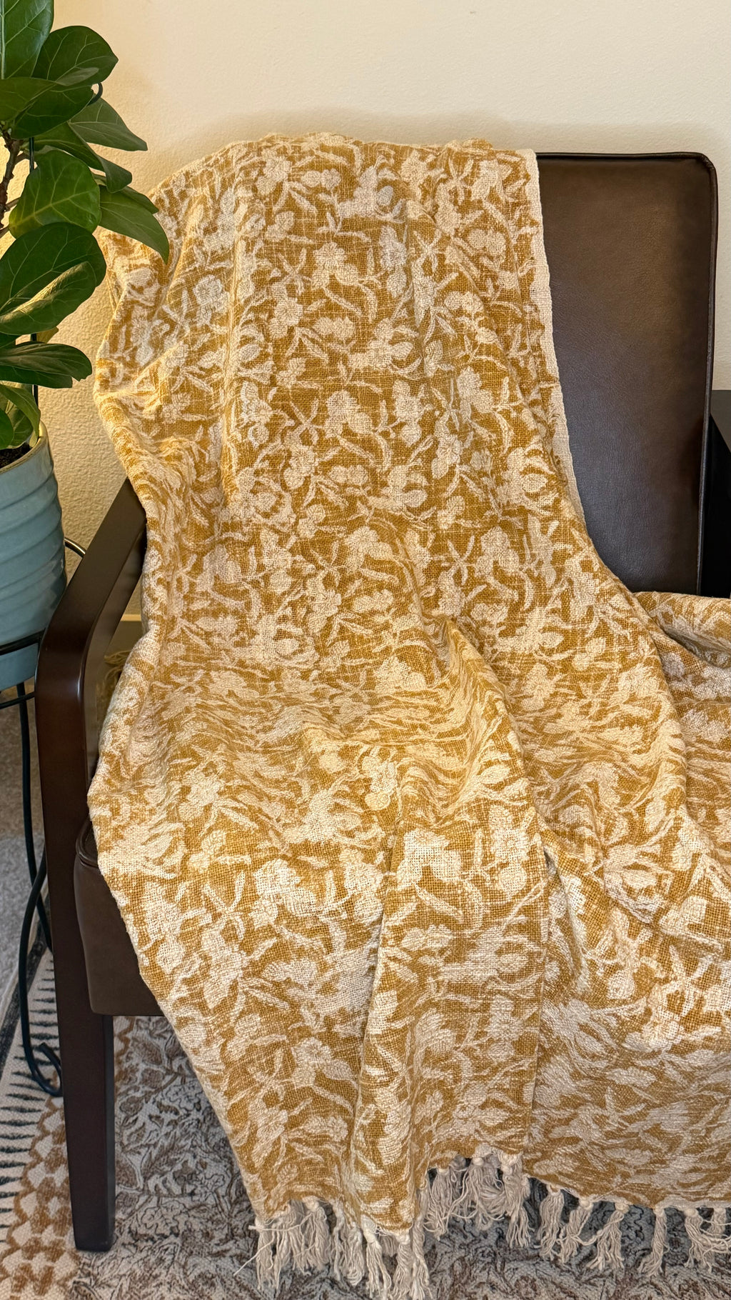 Sharad Ritu Throw Blanket