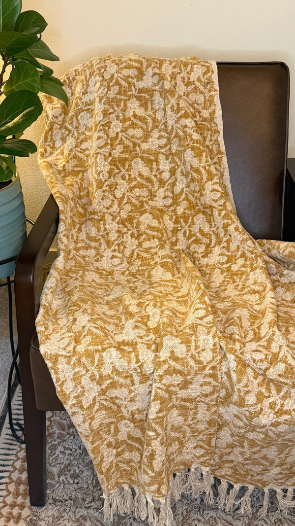 Sharad Ritu Throw Blanket