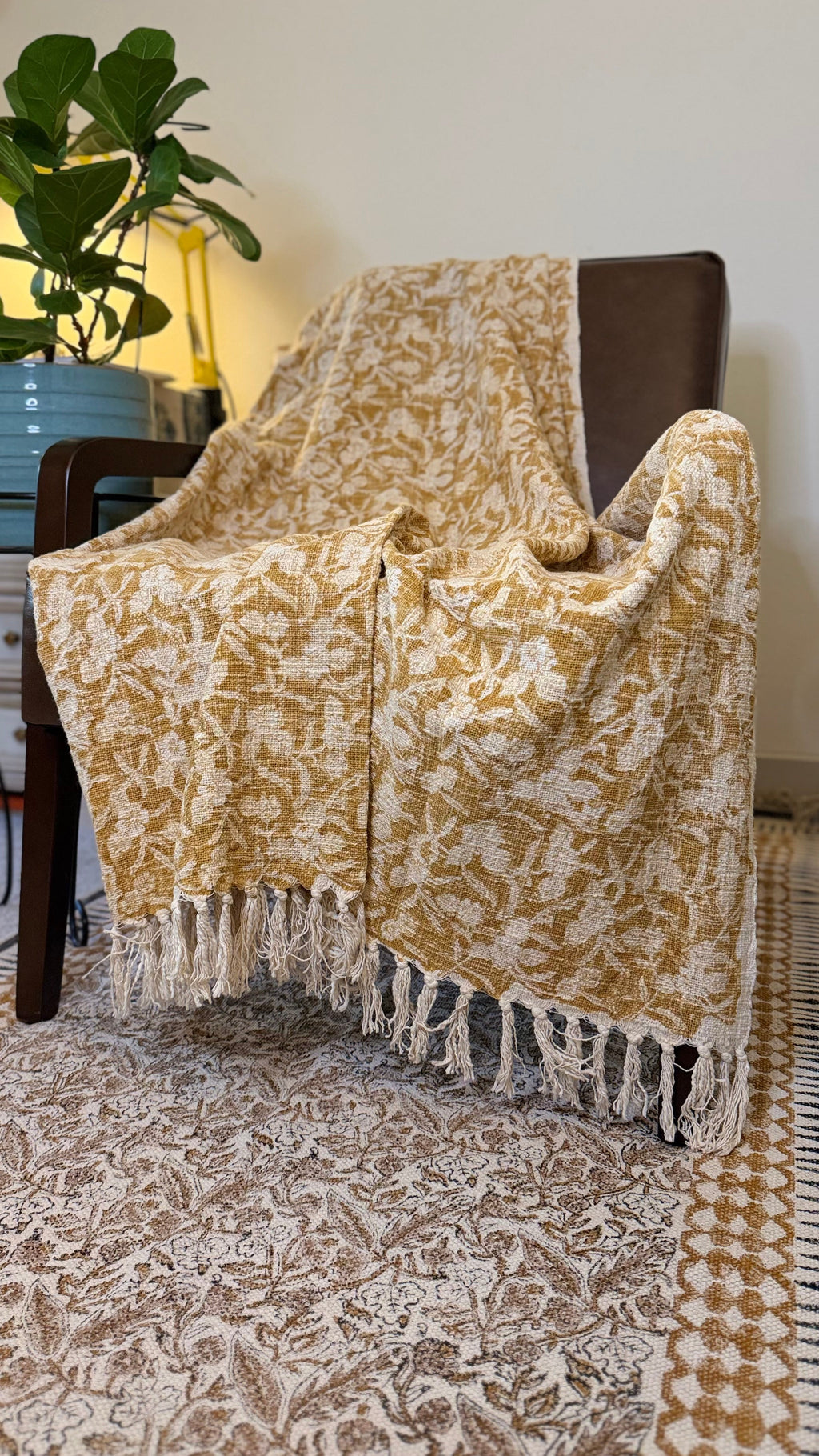 Sharad Ritu Throw Blanket