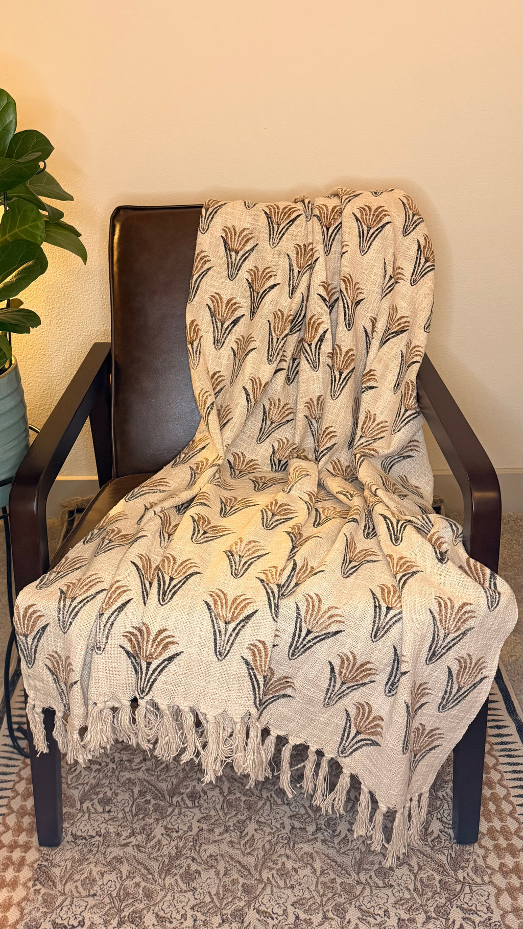 Saumya Baag Throw Blanket