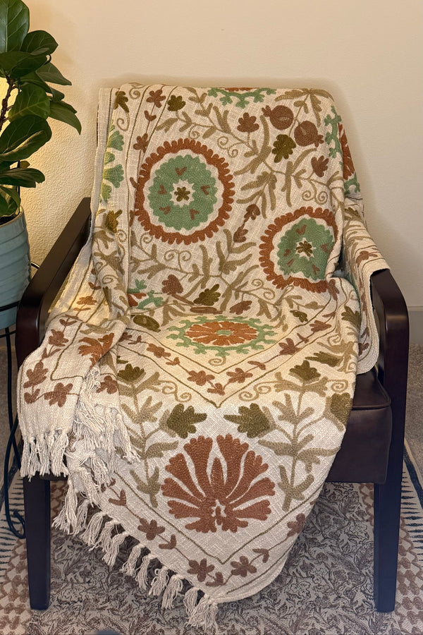 Chinar Baag Throw Blanket