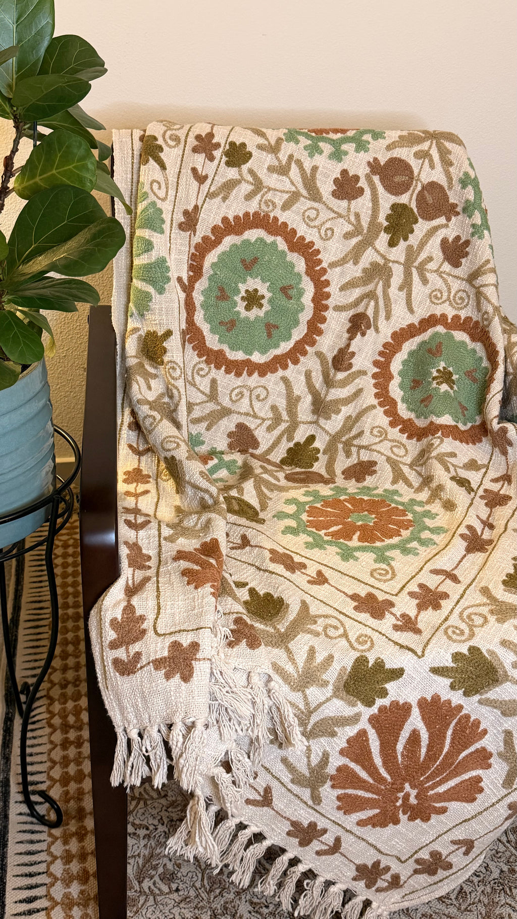 Chinar Baag Throw Blanket